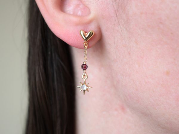 Love Wish Star Earrings