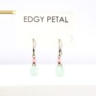 Seafoam Rose Earrings - Image 2